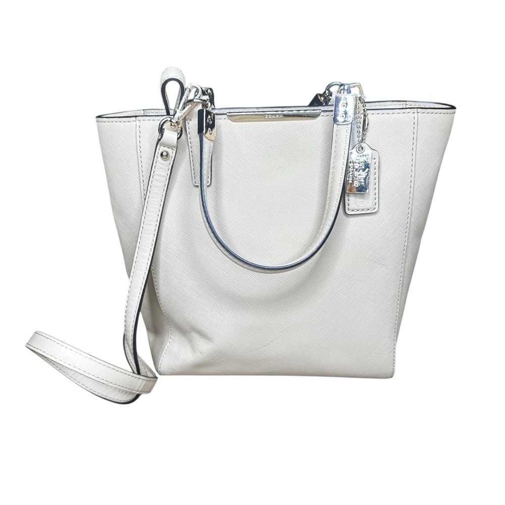 Coach Madison Mini Northsouth Tote In Saffiano Leather
